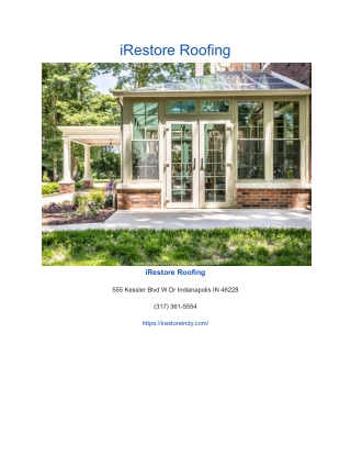 iRestore Roofing