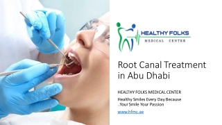 Root Canal Treatment in Abu Dhabi_