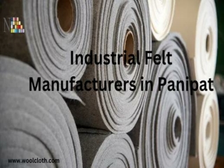 Industrial Felt Manufacturers in Panipat