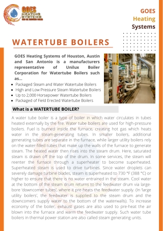 High-Efficiency Industrial Boilers | Austin Boilers