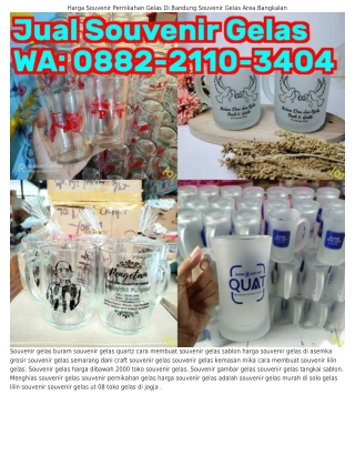 Ö882_2llÖ_З4Ö4 (WA) Cara Membuat Souvenir Gelas Gambar Souvenir Gelas Lilin