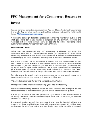 PPC Management for eCommerce_ Reasons to Invest (1)