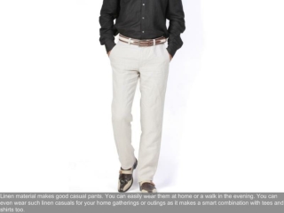 Linen outfits for men