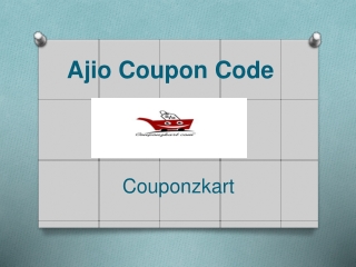 Get the Best Deals with Ajio Coupon Codes