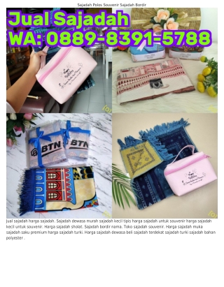 Ô88ᑫ-8ᣮᑫl-5788 (WA) Sajadah Edukasi Anak Sajadah Polyester