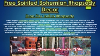 Free Spirited Bohemian Rhapsody Decor