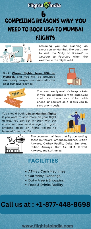 6 Compelling Reasons Why You Need to Book USA To Mumbai Flights