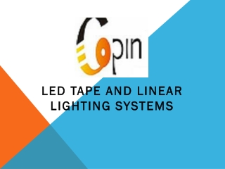 Find led tape light | led fixture lights supplier in China