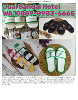 0889_898З_ᏮᏮᏮ5 (WA) Pabrik Sandal Hotel Pabrik Sandal Hotel Daerah Semarang