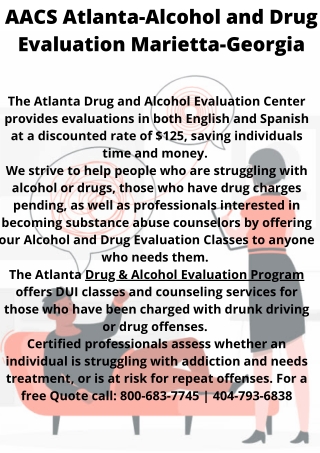 Alcohol and Drug Evaluation Near me-Marietta-Georgia (2)