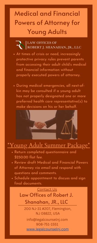 Medical and Financial Powers of Attorney