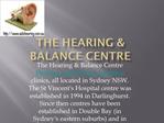 Hearing Aids and Hearing Tests | Hearing & Balance Centre Sydney