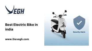 Best Electric Bike in india