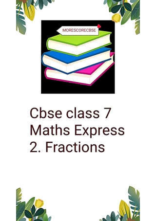 chapter 2 fractions