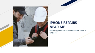 IPHONE REPAIRS NEAR ME