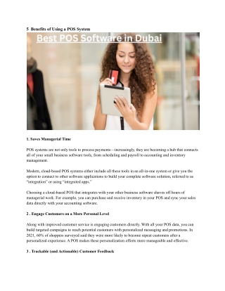 Best POS  Software in Dubai