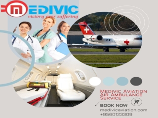 World-class Air Ambulance Service in Ranchi by Medivic Aviation