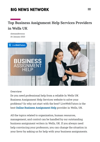 Online Business Assignment Help Services with Suitable Cost