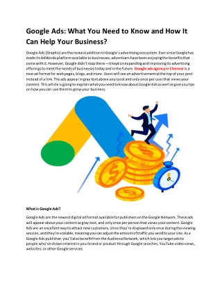 Google Ads What You Need to Know and How It Can Help Your Business?