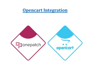 Opencart Integration Solution | Opencart Inventory and Order Management