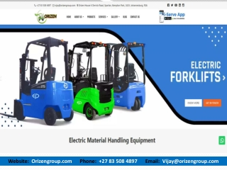 Fast Charging Forklift Battery_Orizen Group