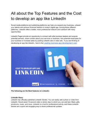 Blog- Linkedin- Google Docs