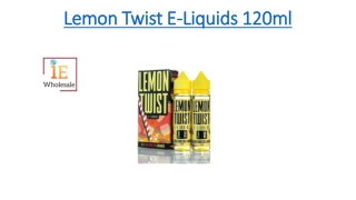 Lemon Twist E-Liquids 120ml