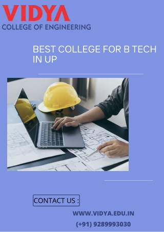 Looking for Best BTECH Colleges in Delhi