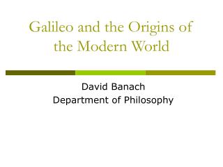 the origin of the modern world the origin of the modern world