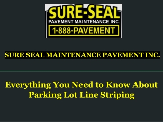 Everything You Need to Know About Parking Lot Line Striping