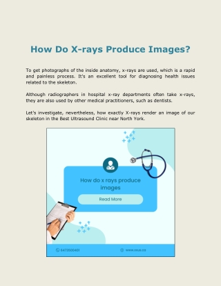 How do x rays produce images? - Xus Canada