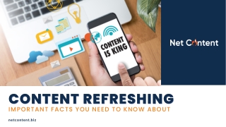 Guide On Content Refreshing Ideas For Every Business Improvement