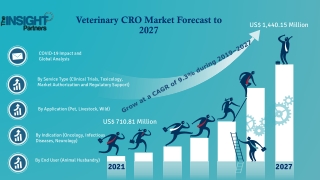 Veterinary CRO Market worth US$ 1,440.15 Mn by 2027 - Exclusive Report by The In