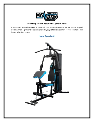 Searching For The Best Home Gyms In Perth