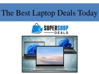 The Best Laptop Deals Today
