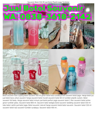 O838.36l8.ᒿlㄐᒿ (WA) Souvenir Botol Minum Kaca Souvenir Botol Namanya