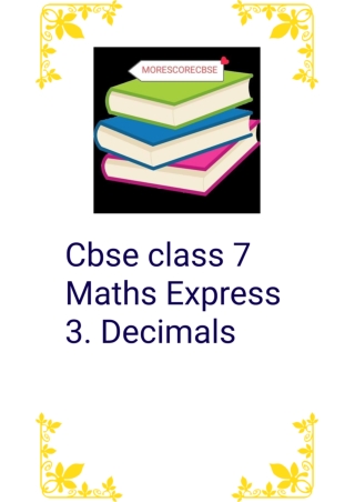 chapter 3. Decimals