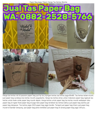 ౦882~2528~57ϬϬ (WA) Harga Paper Bag Warna Putih Paper Bag 20x25