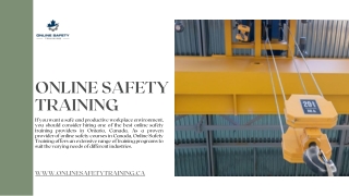 Online Workplace Safety Courses | Onlinesafetytraining.ca