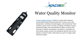 Water Quality Monitor