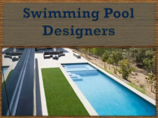 Swimming Pool Designers