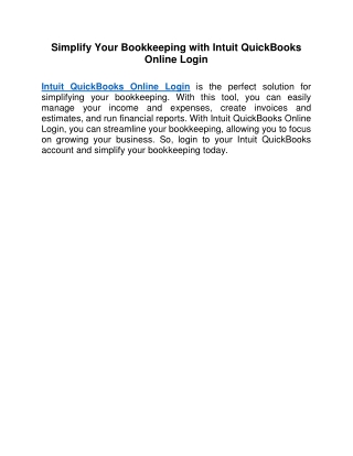 QBO-login