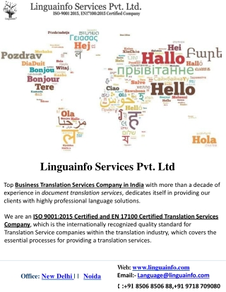 Translation Services