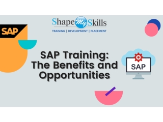 Best SAP Training in Noida | ShapeMySkills