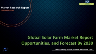 Solar Farm Market Worth US$ 449.3 billion by 2030