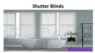 Shutter Blinds