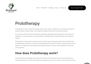 Prolotherapy in Blue mountains