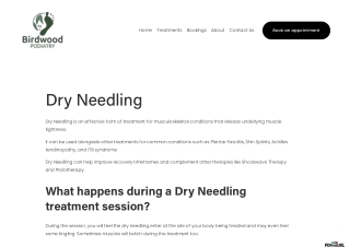Dry Needling Treatment Blue Mountains
