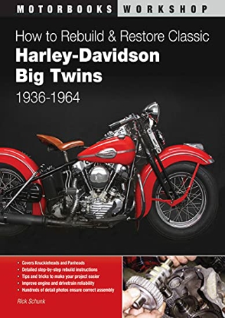(PDF/DOWNLOAD) How to Rebuild and Restore Classic Harley-Davidson Big Twins 1936
