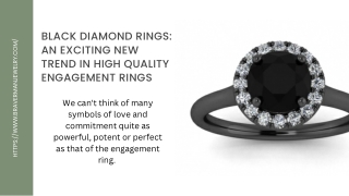 Caring For Your Black Diamond Engagement Ring